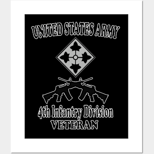 4th Infantry Division Posters and Art